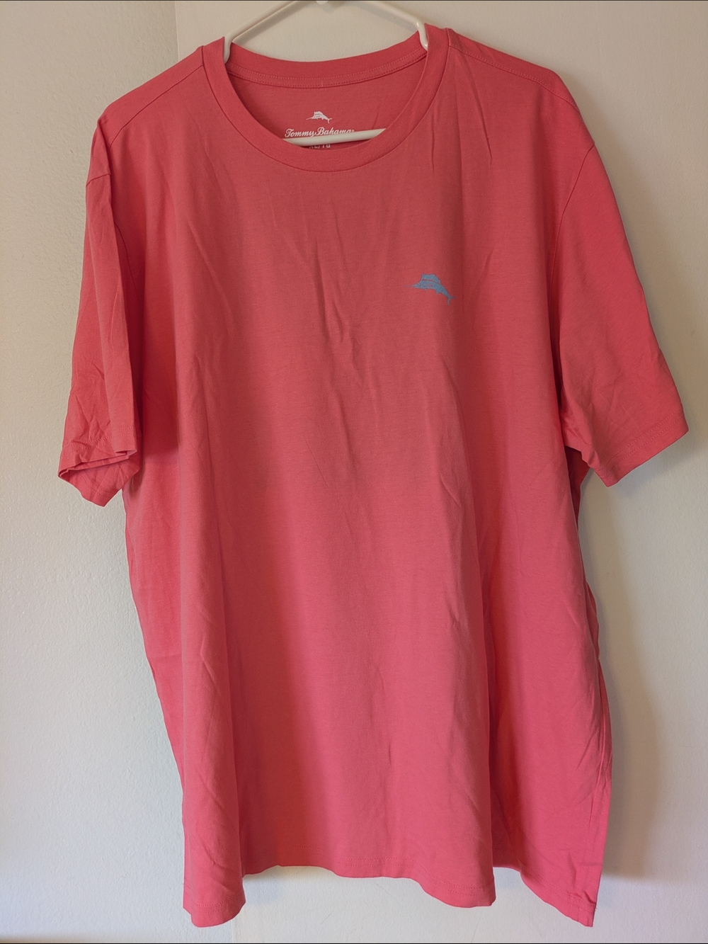 Tommy Bahama Coral Crewneck Short-Sleeve Tee- XL (NWOT)